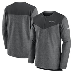 Sideline Lockup Performance Quarter-Zip Top - Baltimore Ravens Tops