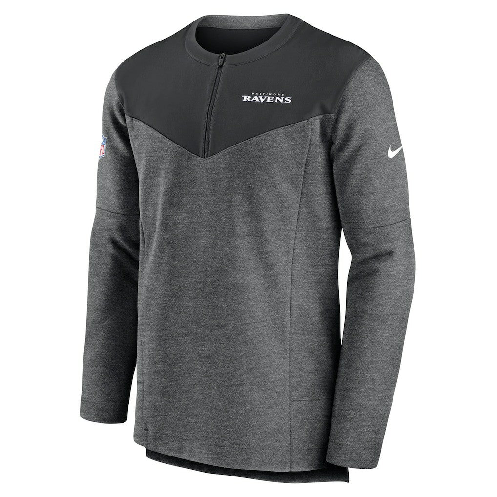 Sideline Lockup Performance Quarter-Zip Top - Baltimore Ravens Tops