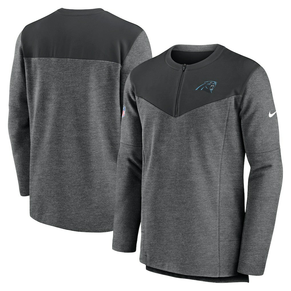 Sideline Lockup Performance Quarter-Zip Top - Carolina Panthers Tops