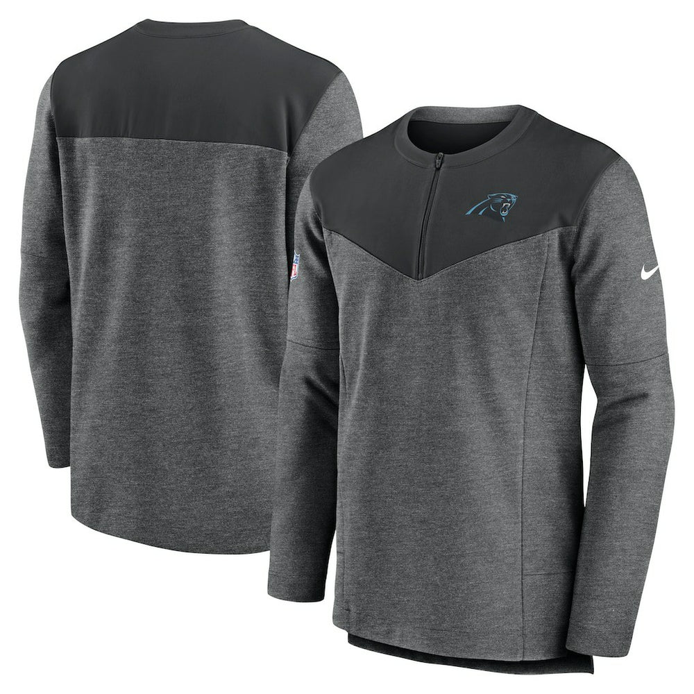Sideline Lockup Performance Quarter-Zip Top - Carolina Panthers Tops