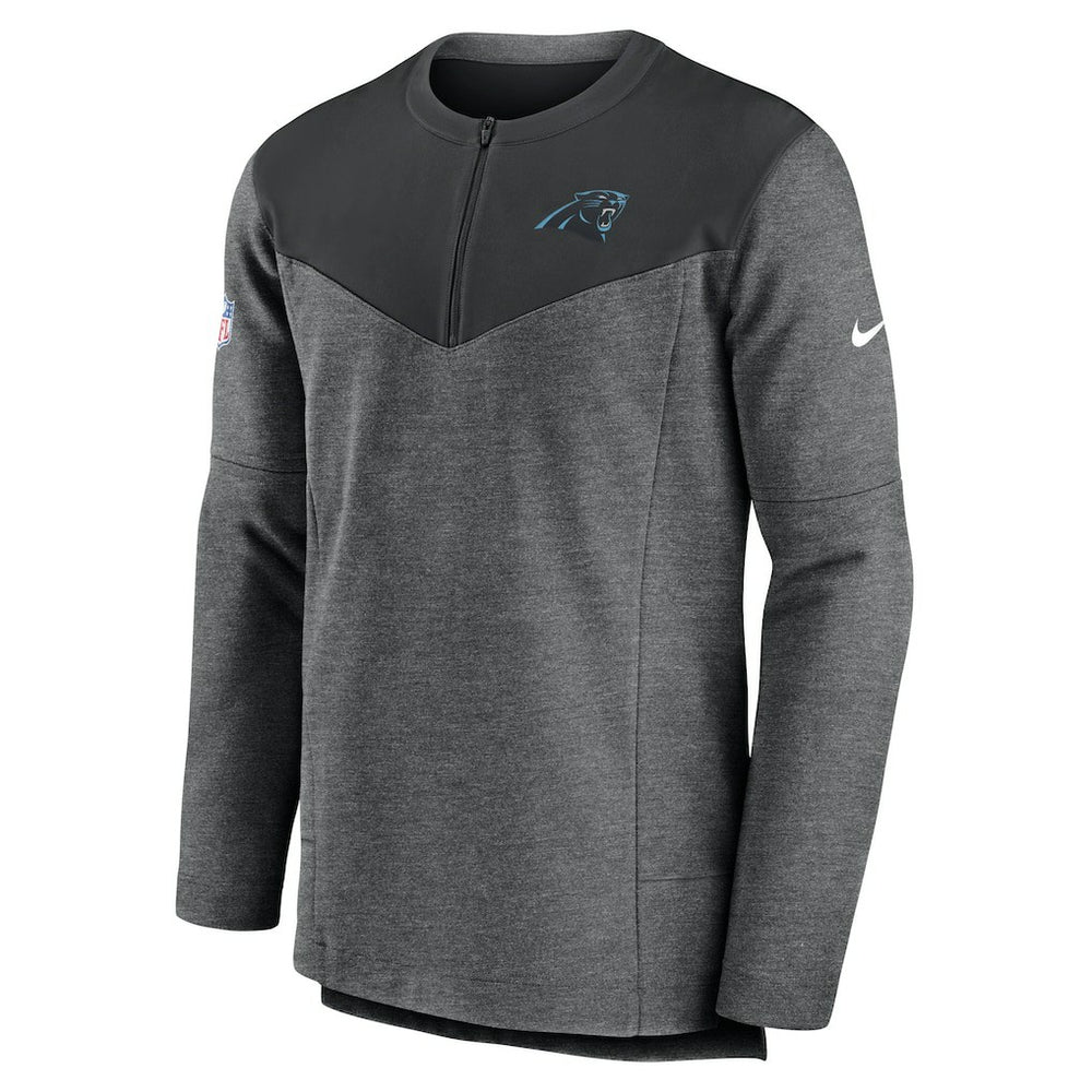 Sideline Lockup Performance Quarter-Zip Top - Carolina Panthers Tops