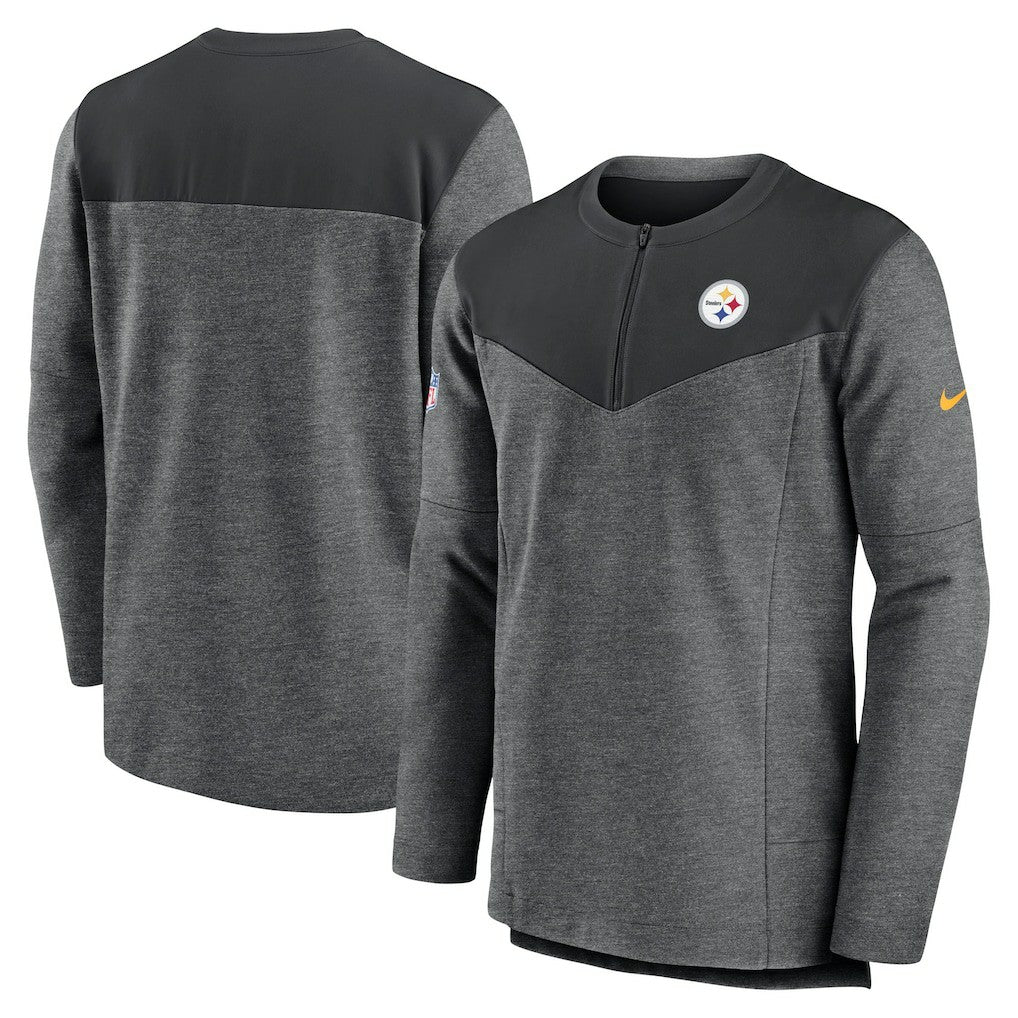 Sideline Lockup Performance Quarter-Zip Top - Pittsburgh Steelers Tops