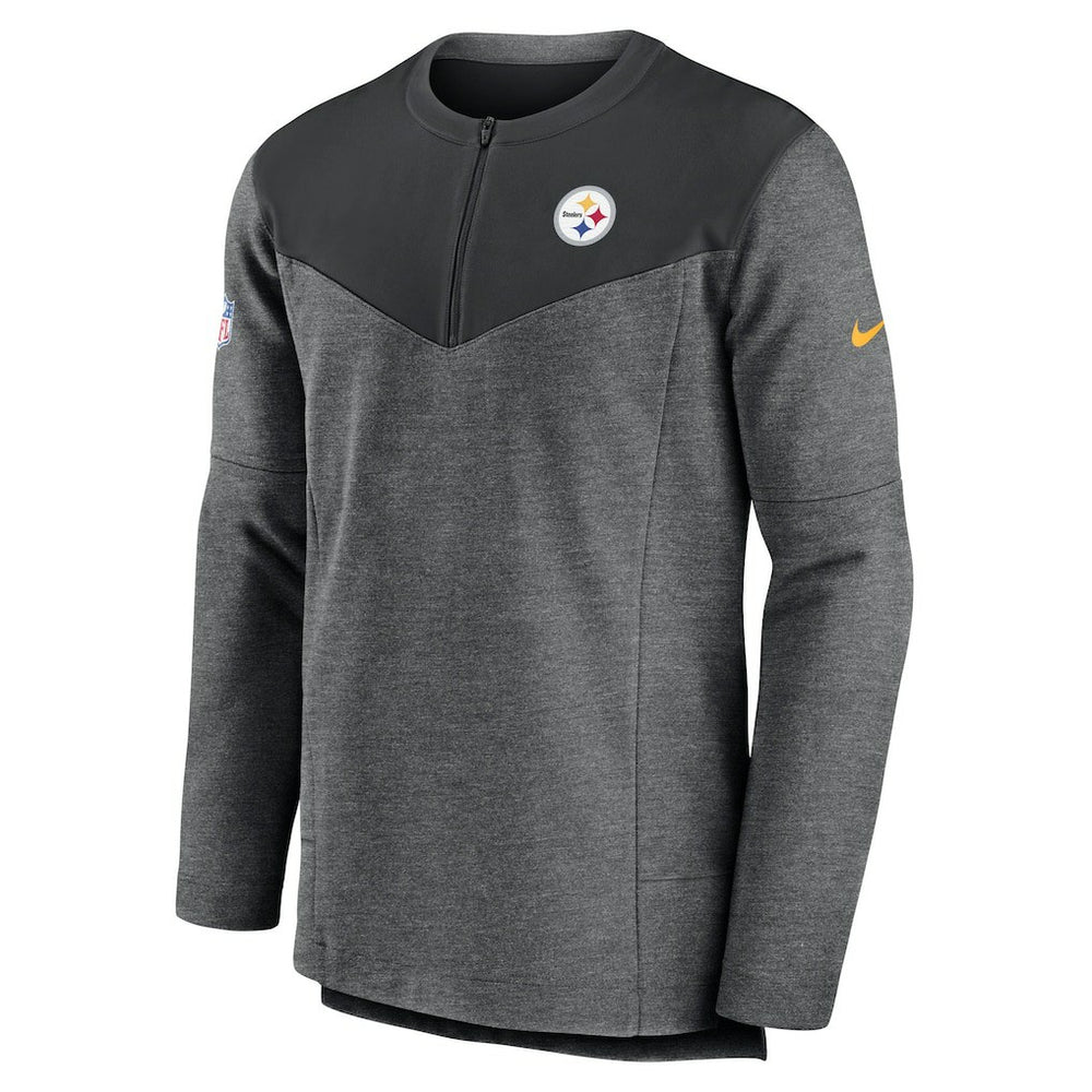 Sideline Lockup Performance Quarter-Zip Top - Pittsburgh Steelers Tops