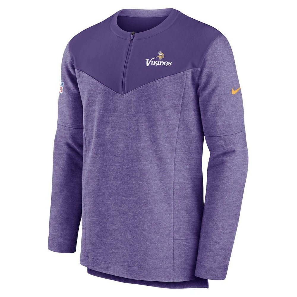 Sideline Lockup Performance Quarter-Zip Top - Minnesota Vikings Tops