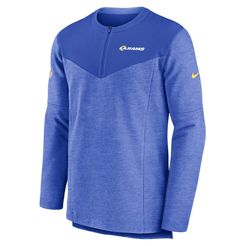 Sideline Lockup Performance Quarter-Zip Top - Los Angeles Rams Tops