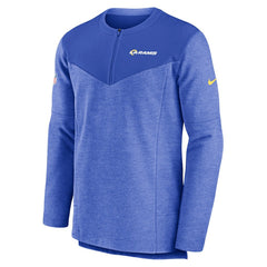 Sideline Lockup Performance Quarter-Zip Top - Los Angeles Rams Tops