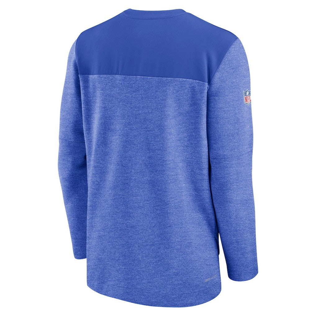 Sideline Lockup Performance Quarter-Zip Top - Los Angeles Rams Tops