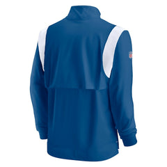 Sideline Coach Chevron Lockup Quarter-Zip Long Sleeve Top - Indianapolis Colts Tops