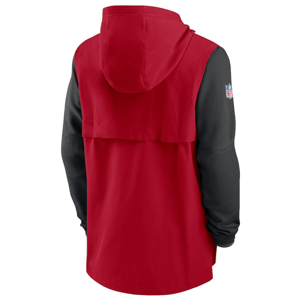 Sideline Player Quarter-Zip Hoodie - Atlanta Falcons Hoodies
