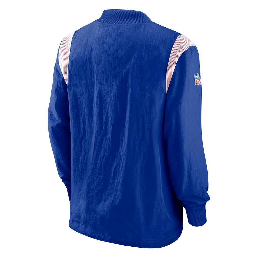 Sideline Athletic Stack V-Neck Pullover Windshirt Jacket - Buffalo Bills Pullover