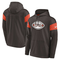 Sideline Arch Jersey Performance Pullover Hoodie - Cleveland Browns Hoodies,Jerseys