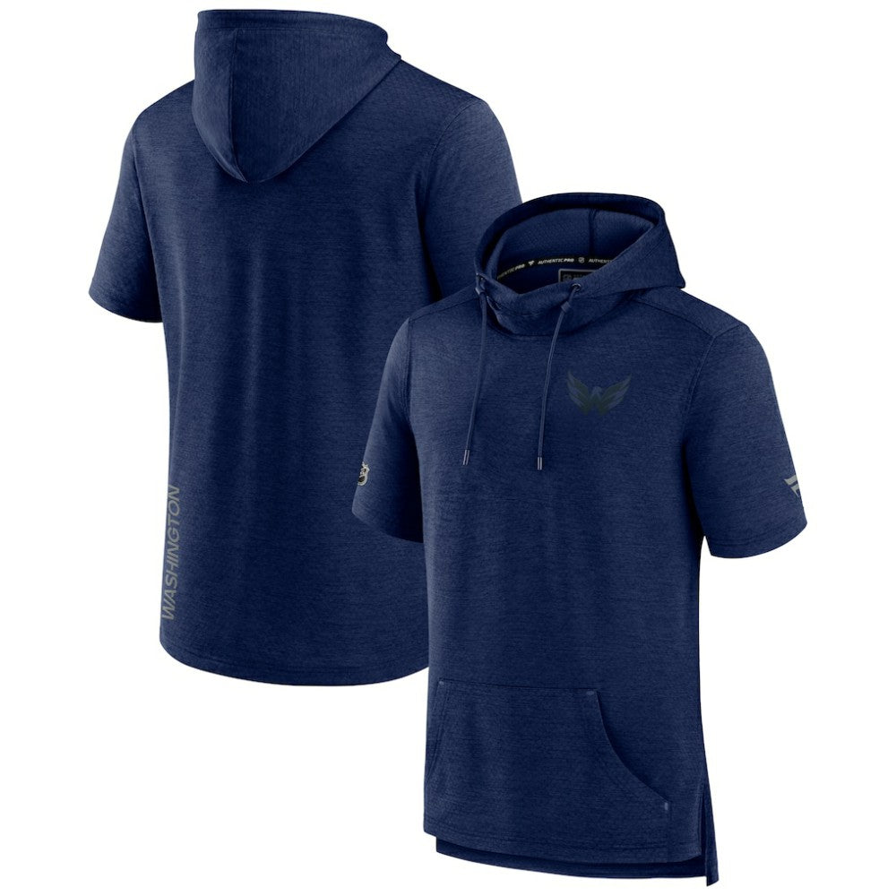 NHL Washington Capitals Fanatics Authentic Pro Road Performance Short Sleeve Pullover Hoodie