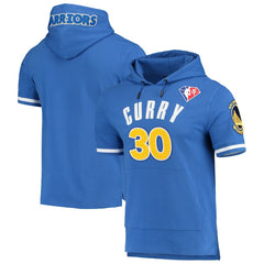 Stephen Curry Golden State Warriors Pro Standard Name & Number Short Sleeve Pullover Hoodie sale