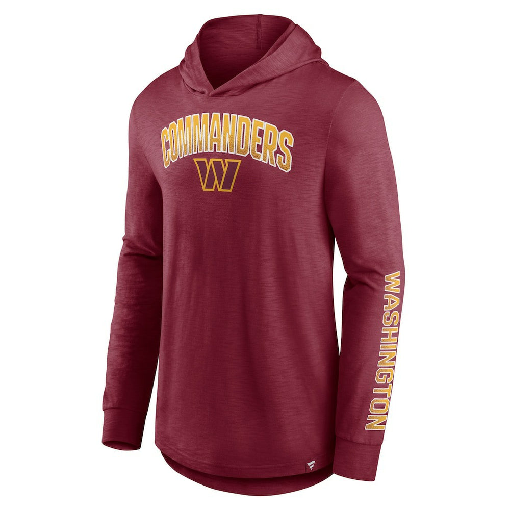 Front Runner Long Sleeve Hooded T-Shirt - Washington Commanders T-shirts