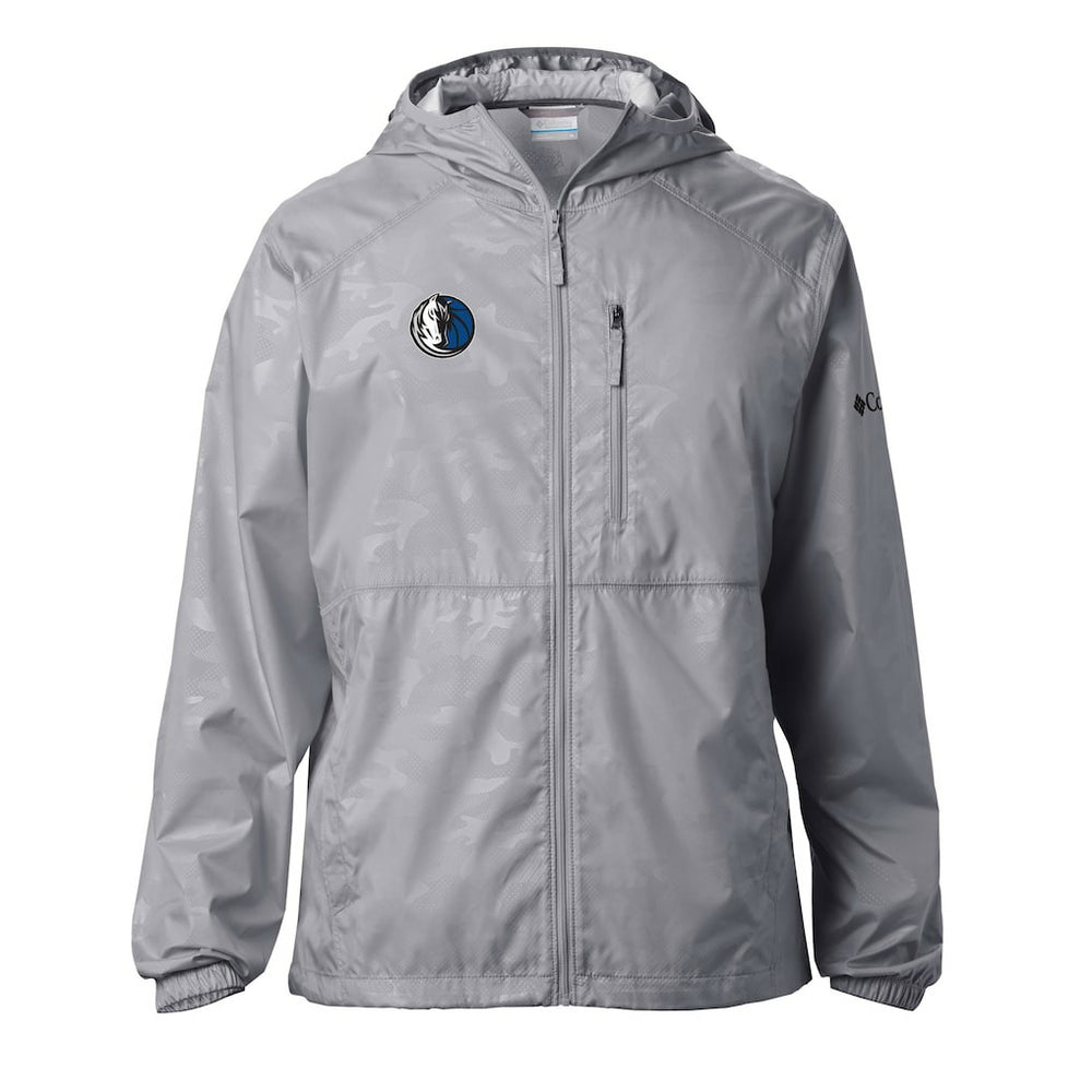 Columbia Dallas Mavericks Camo Flash Forward Full-Zip Windbreaker Jacket
