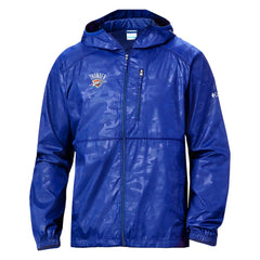 Columbia Oklahoma City Thunder Camo Flash Forward Full-Zip Windbreaker Jacket