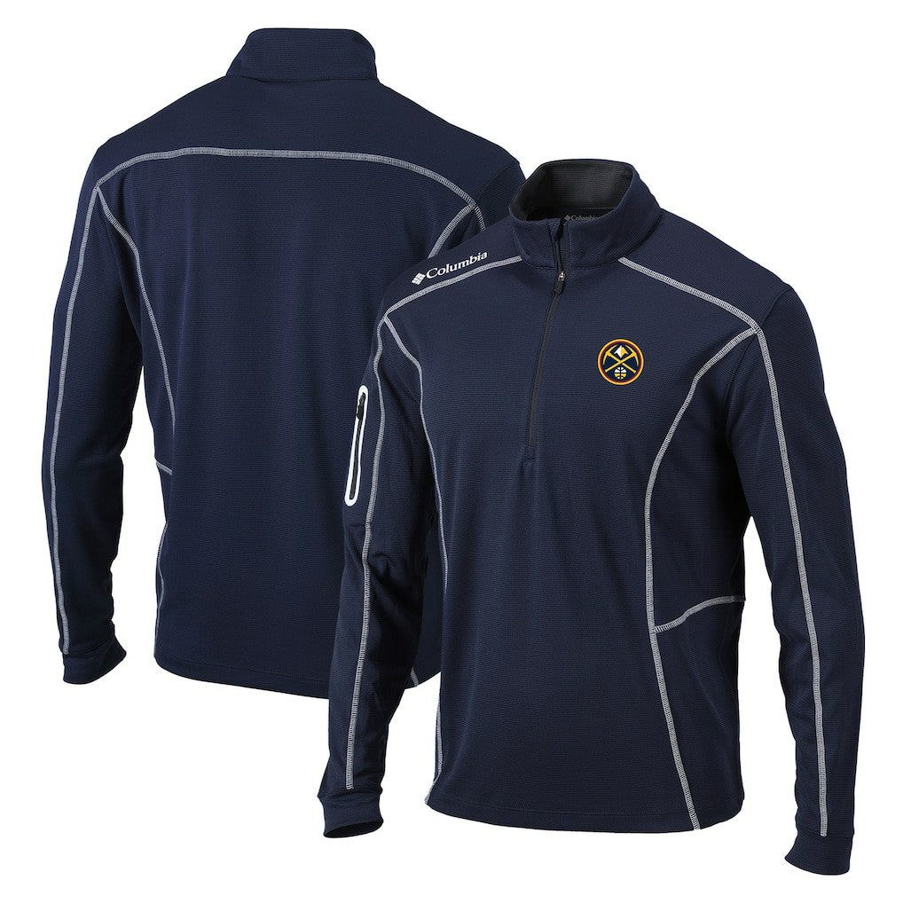 Columbia Denver Nuggets Shotgun Quarter-Zip Pullover Jacket sale