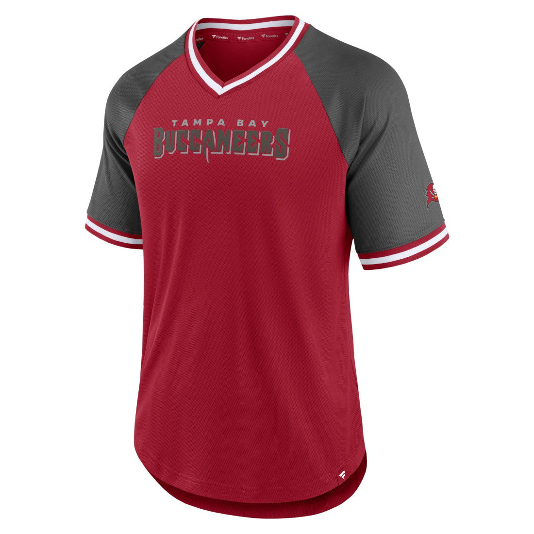 Second Wind Raglan V-Neck T-Shirt - Tampa Bay Buccaneers T-shirts