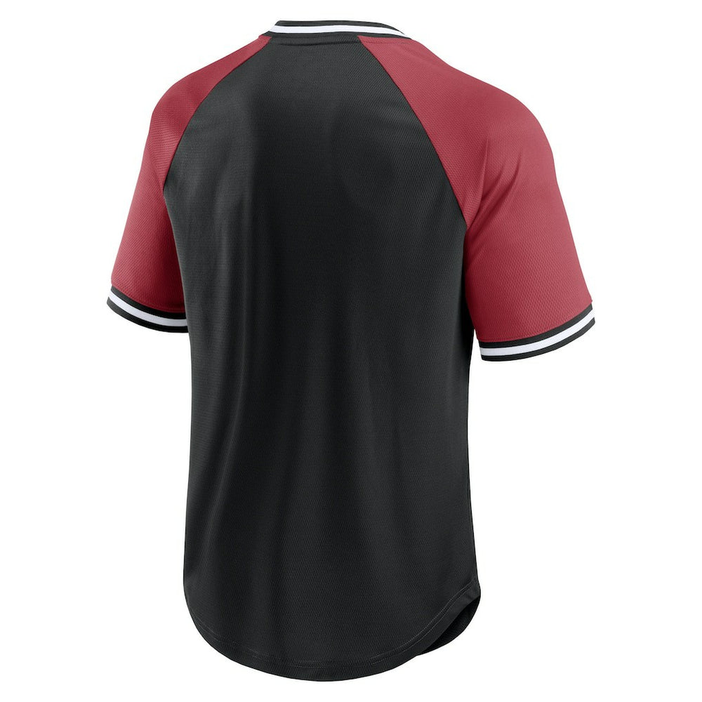 Second Wind Raglan V-Neck T-Shirt - Arizona Cardinals T-shirts