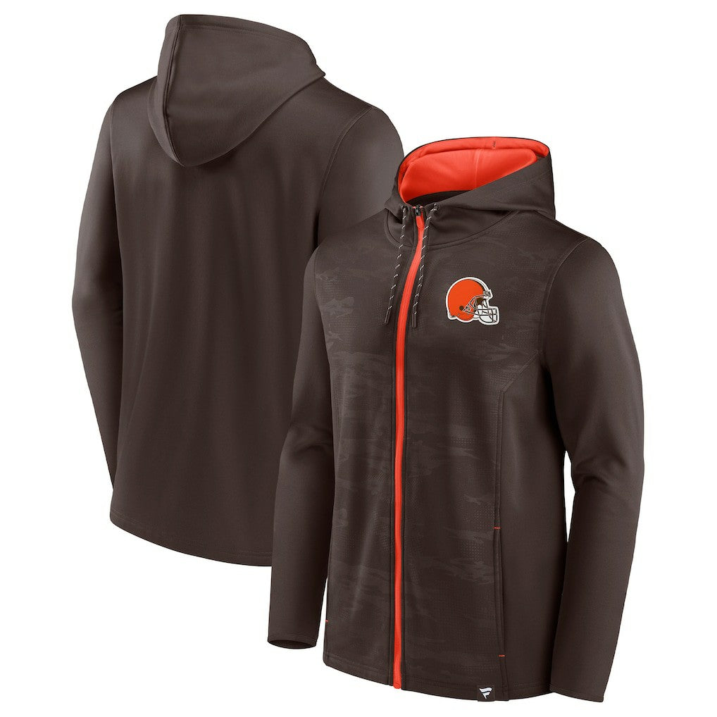 Ball Carrier Full-Zip Hoodie - Cleveland Browns Hoodies