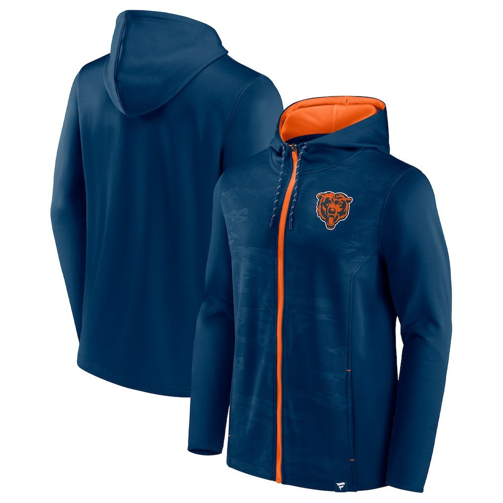 Ball Carrier Full-Zip Hoodie - Chicago Bears Hoodies
