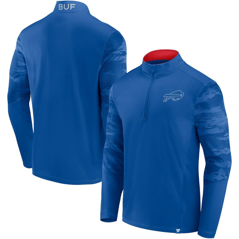 Ringer Quarter-Zip Jacket - Buffalo Bills Jackets