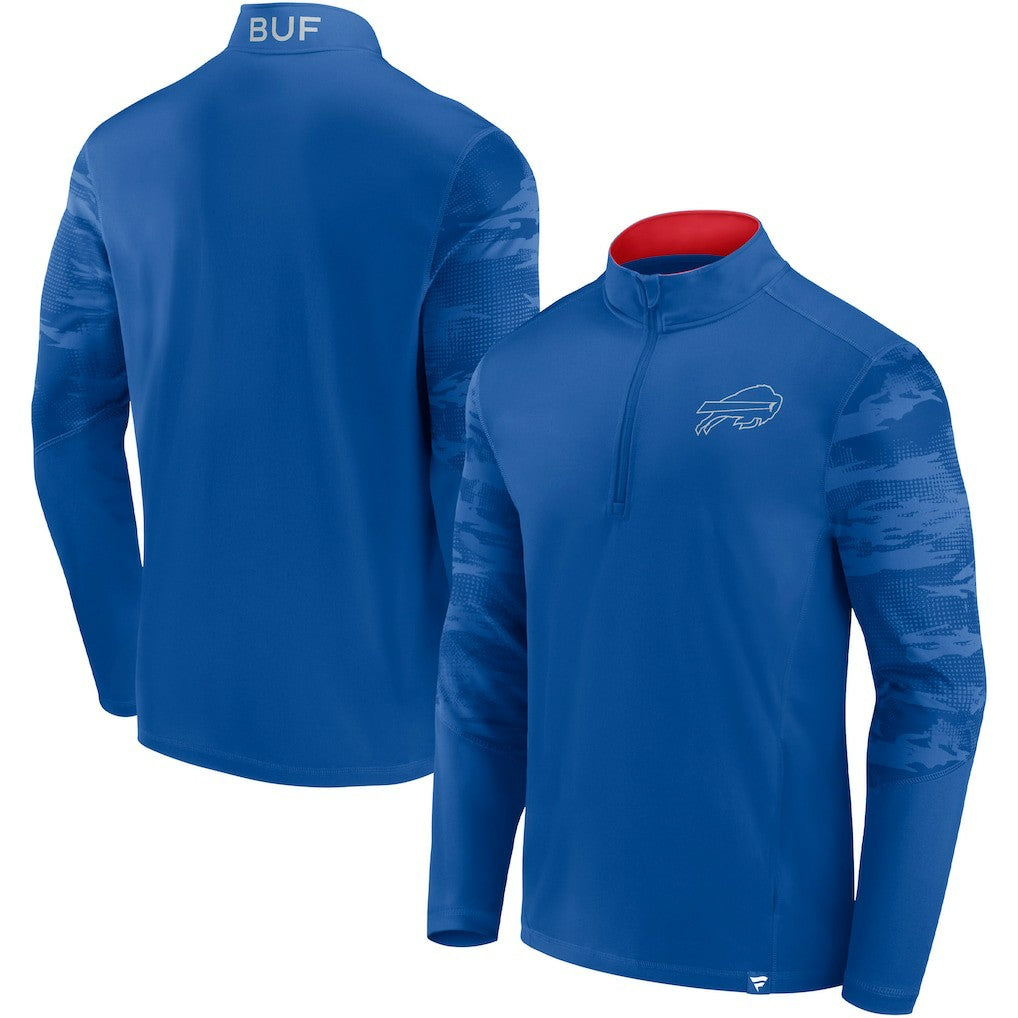 Ringer Quarter-Zip Jacket - Buffalo Bills Jackets