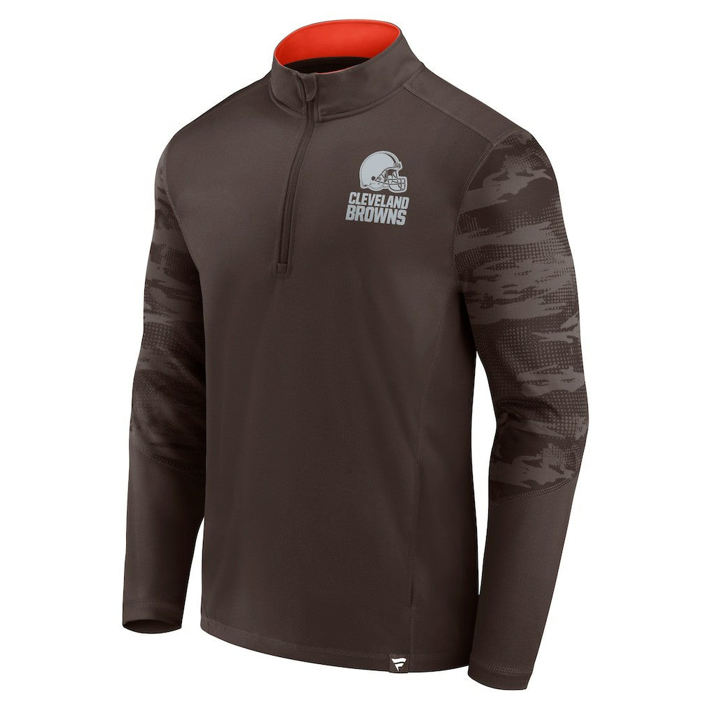 Ringer Quarter-Zip Jacket - Cleveland Browns Jackets