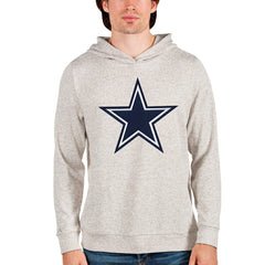 Antigua Absolute Logo Pullover Hoodie - Dallas Cowboys Hoodies