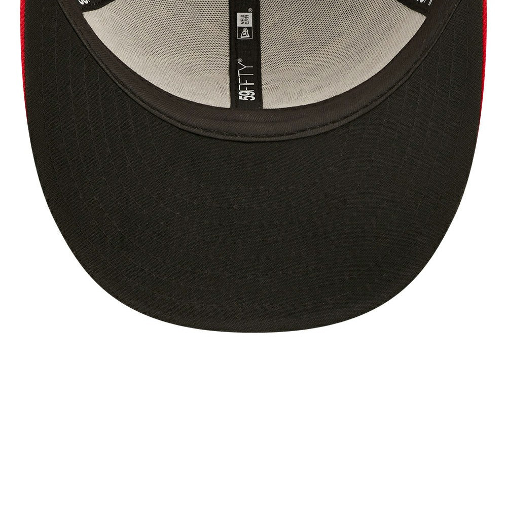 Red Miami Marlins New Era 2022 4th of July Low Profile 59FIFTY Fitted Hat