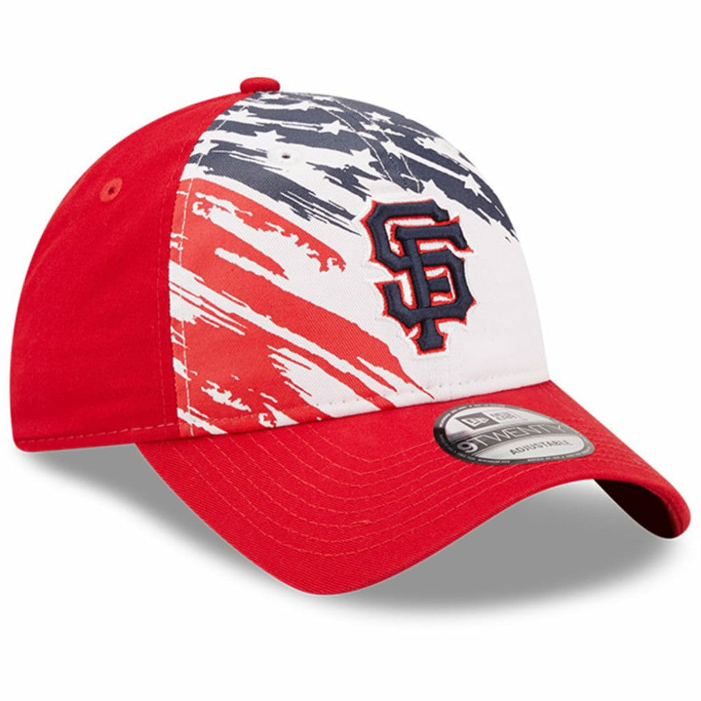 Red San Francisco Giants New Era 2022 4th of July 9TWENTY Adjustable Hat