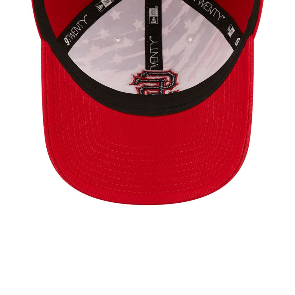 Red San Francisco Giants New Era 2022 4th of July 9TWENTY Adjustable Hat
