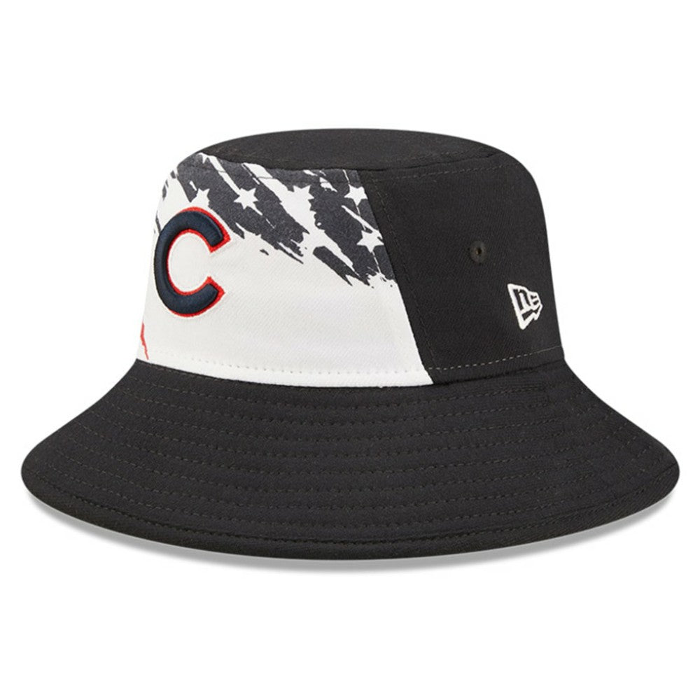 Navy Chicago Cubs New Era 2022 4th of July Bucket Hat