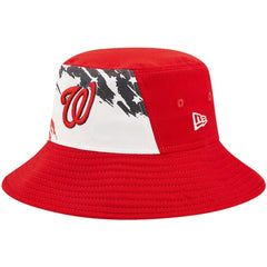 Red Washington Nationals New Era 2022 4th of July Bucket Hat