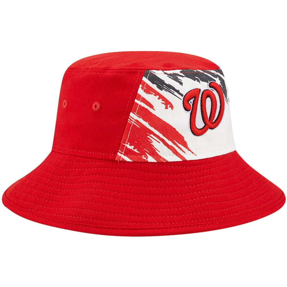 Red Washington Nationals New Era 2022 4th of July Bucket Hat