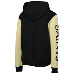 Youth Poster Board Full-Zip Hoodie - New Orleans Saints Hoodies