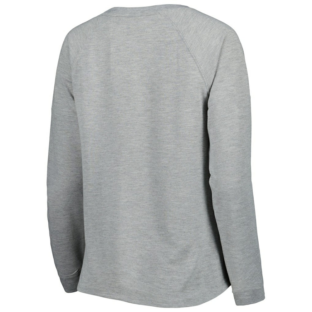 Juniors All Striped Up Raglan Long Sleeve T-Shirt - Cleveland Browns T-shirts