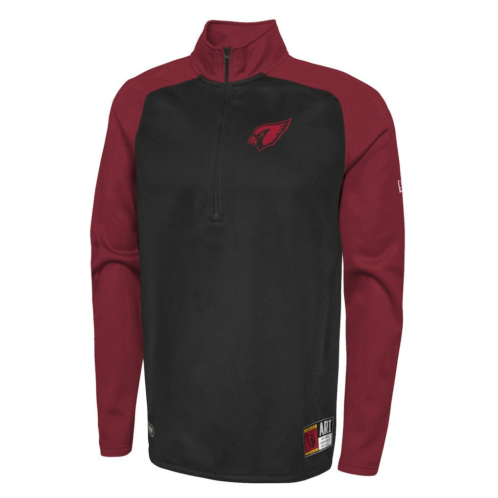 Combine Authentic O-Line Raglan Half-Zip Jacket - Arizona Cardinals Jackets