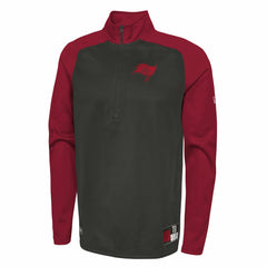 Combine Authentic O-Line Raglan Half-Zip Jacket - Tampa Bay Buccaneers Jackets