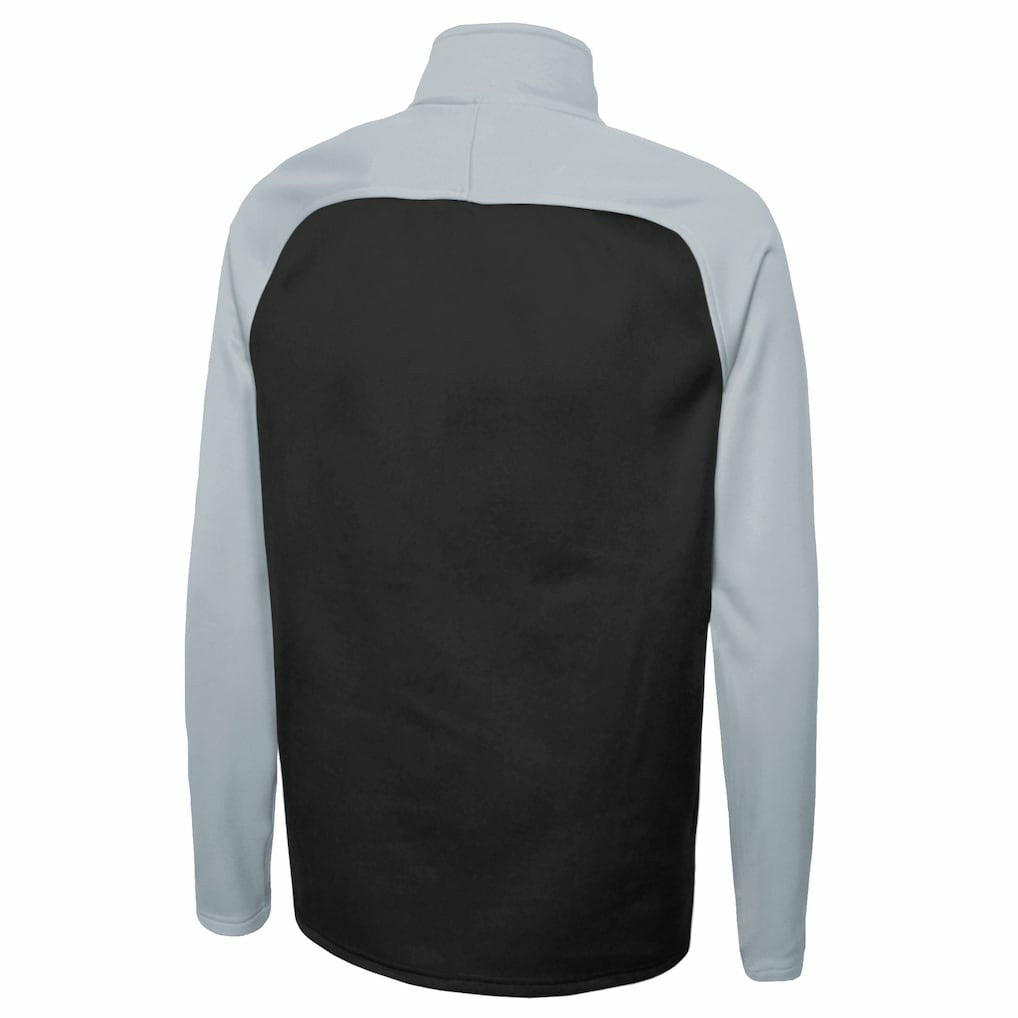 Combine Authentic O-Line Raglan Half-Zip Jacket - Las Vegas Raiders Jackets