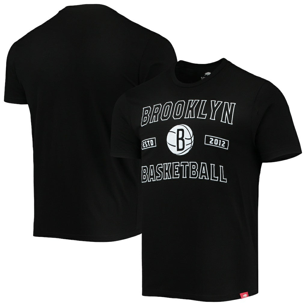 Brooklyn Nets Sportiqe Tri-Blend T-Shirt