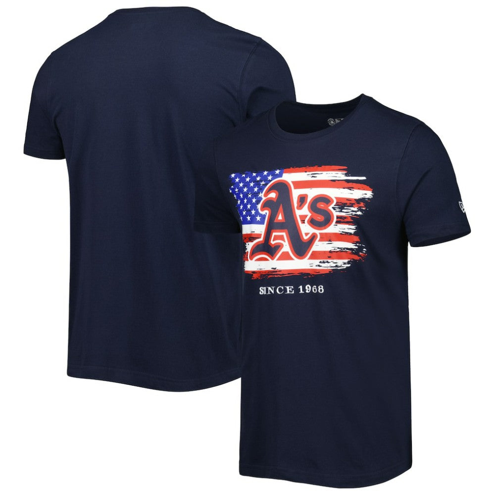 Navy Athletics New Era 4th of July Jersey T-Shirt
