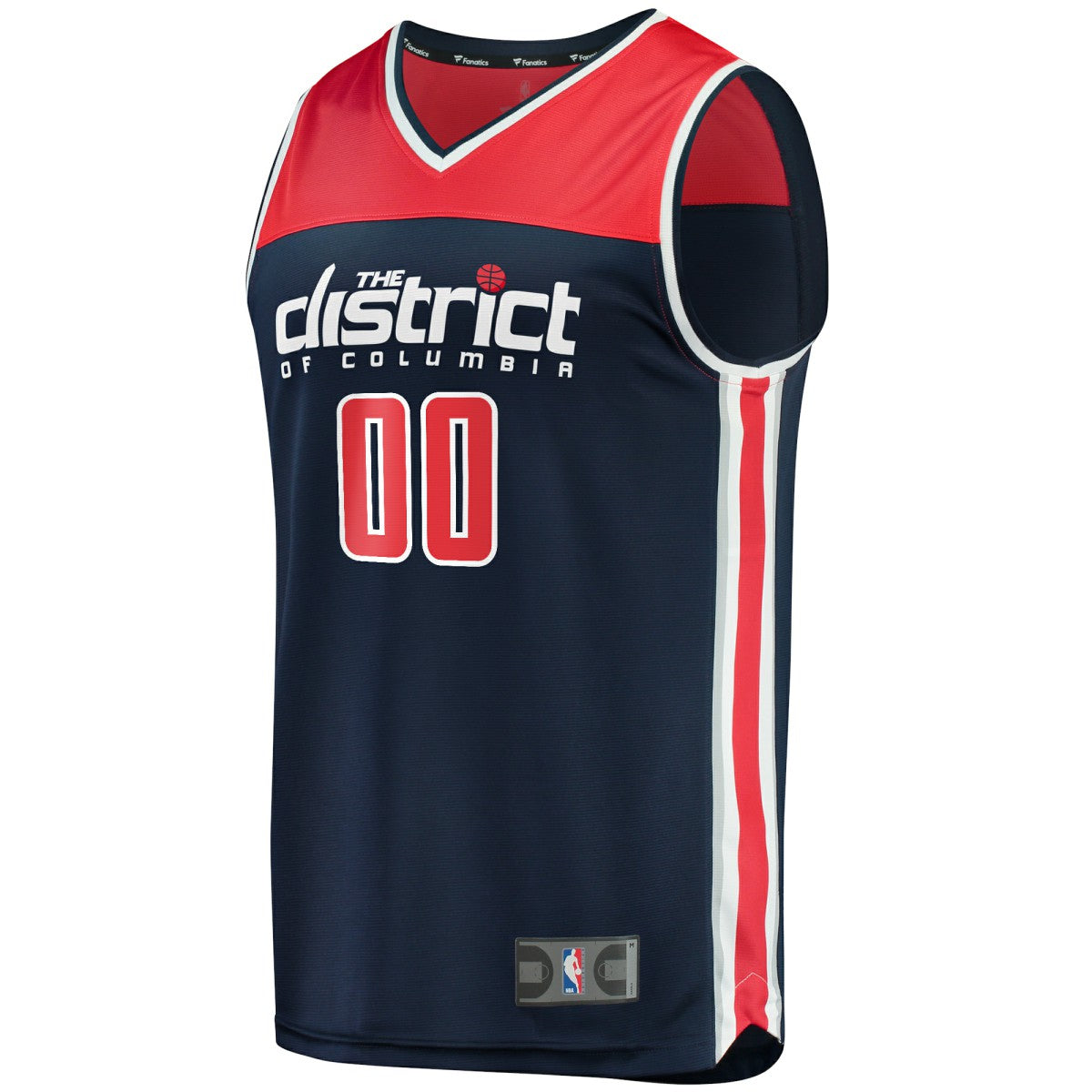 Fanatics Washington Wizards Fast Break Replica Custom Jersey Navy
