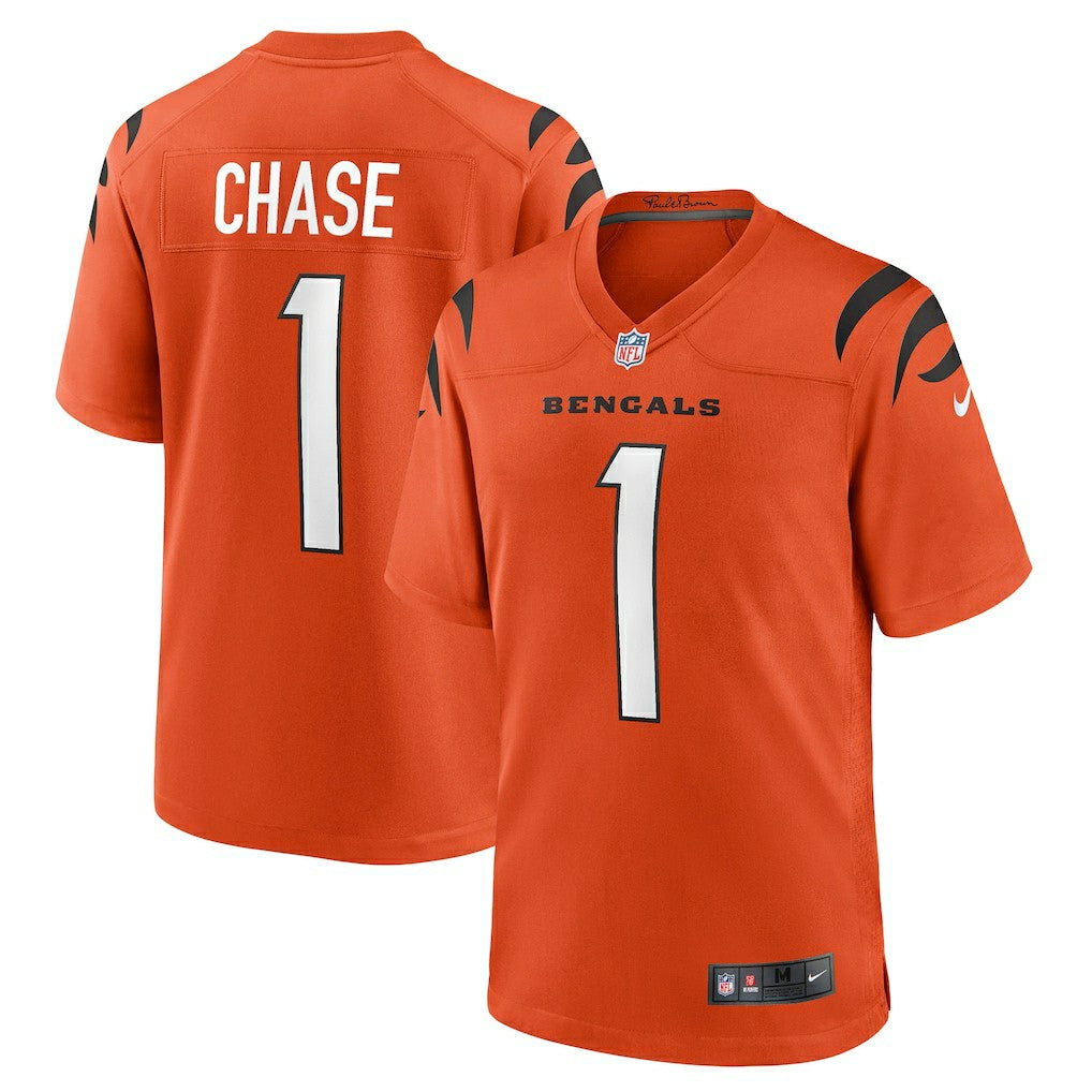 Ja'Marr Chase  Alternate Game Jersey - Cincinnati Bengals Jerseys