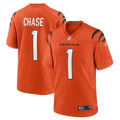 Ja'Marr Chase  Alternate Game Jersey - Cincinnati Bengals Jerseys