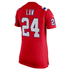 Ty Law  Women's Retired Game Jersey - New England Patriots Jerseys