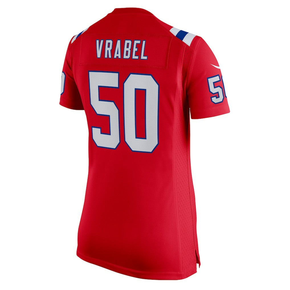 Mike Vrabel  Women's Retired Game Jersey - New England Patriots Jerseys
