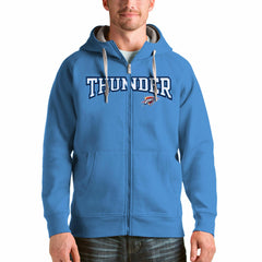 Oklahoma City Thunder Antigua Victory Full-Zip Hoodie