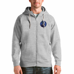 Minnesota Timberwolves Antigua Logo Victory Full-Zip Hoodie