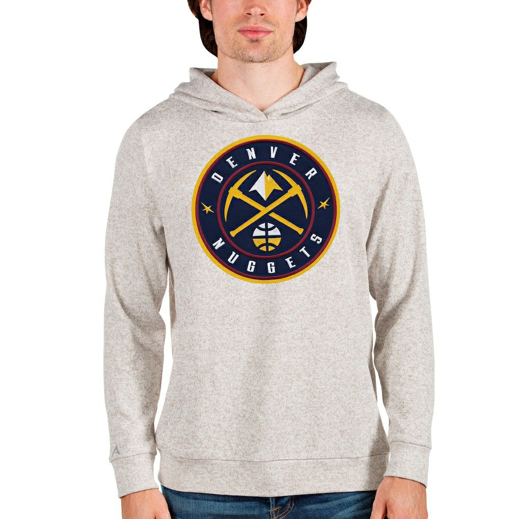 Denver Nuggets Antigua Logo Absolute Pullover Hoodie sale